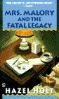 Amazon.com order for
Mrs. Malory and the Fatal Legacy
by Hazel Holt