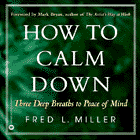 Amazon.com order for
How To Calm Down
by Fred L. Miller