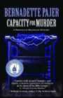 Amazon.com order for
Capacity for Murder
by Bernadette Pajer