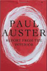 Amazon.com order for
Report From the Interior
by Paul Auster