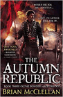 Amazon.com order for
Autumn Republic
by Brian McClellan