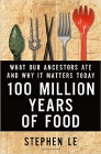 Amazon.com order for
100 Million Years of Food
by Stephen Le