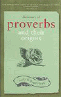 Amazon.com order for
Dictionary Of Proverbs
by Linda Flavell