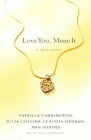 Amazon.com order for
Love You, Mean It
by Patricia Carrington